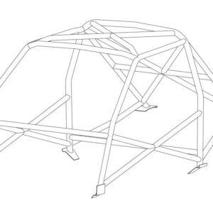 Custom Cages Hillman Avenger Multipoint T45 Roll Cage Kit