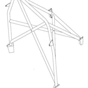 Custom Cages Honda Civic inc Type R EK4 Bolt-in Bolt-in CDS Roll Cage