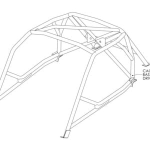 Custom Cages Mazda MX5 MK 1 & MK 2 Multipoint T45 Roll Cage Kit