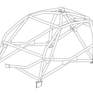 Custom Cages Mazda RX7 MK 3 (FD) Multipoint CDS Roll Cage Kit