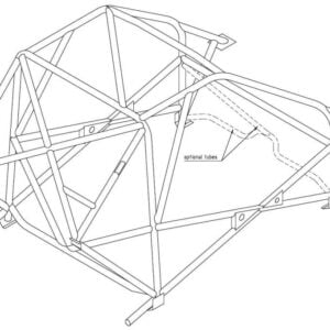 Custom Cages Mini Miglia / Seven International Multi Point T45 Roll Cage Kit