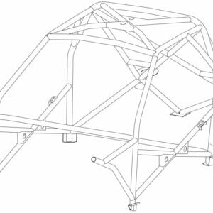 Custom Cages Mitsubishi Galant Multipoint cage Roll Cage