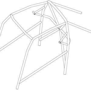 Custom Cages Mitsubishi Lancer EVO X Bolt-in Roll Cage