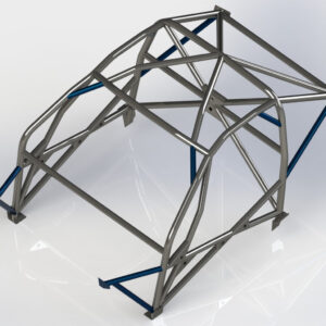 Custom Cages Toyota MR2 Mk3 00-07 Multipoint T45 Roll Cage Kit