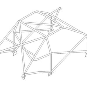 Custom Cages Peugeot 309 Multipoint T45 Roll Cage Kit