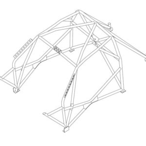 Custom Cages Renault Megane MK2 Multipoint CDS Roll Cage Kit