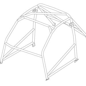 Custom Cages Saab 96 Historic CDS Roll Cage Kit