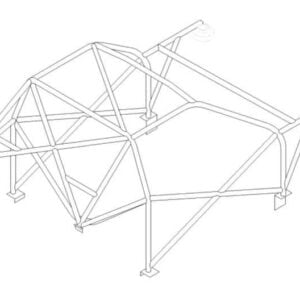 Custom Cages Seat Ibiza MK1/2 International Multipoint CDS Roll Cage Kit