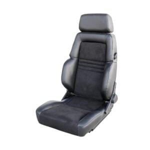 Simoni Racing Classic Black Reclining Sport Seat