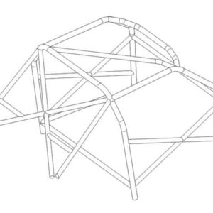 Custom Cages Triumph TR7 Factory Style Multipoint T45 Roll Cage Kit