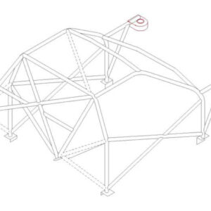 Custom Cages Vauxhall Astra MK2/3 International Multipoint CDS Roll Cage Kit