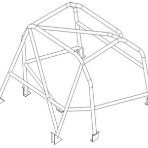 Custom Cages Vauxhall Chevette Multipoint T45 Roll Cage Kit