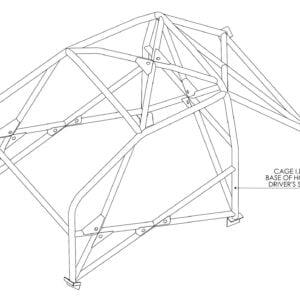 Custom Cages Skoda Citigo Multipoint T45 Roll Cage