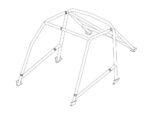Custom Cages Austin Healey Historic CDS Roll Cage Kit