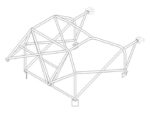 Custom Cages BMW M6 E24 Multipoint CDS Roll Cage Kit
