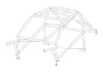Custom Cages BMW E30/M3 International Multipoint T45 Roll Cage Kit