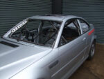 BMW E46 2-Door Step 2 International Multipoint T45 Roll Cage Kit fitted view