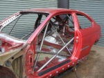 BMW E46 Compact International Multipoint T45 Roll Cage Kit fitted view