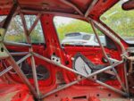 BMW F20 F21 Multipoint T45 Roll Cage Kit fitted view