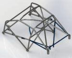 BMW F80 M3 T45 Multipoint Roll Cage Kit M Sport fitted view