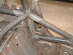 BMW Z3 Coupe International Multipoint T45 Roll Cage Kit fitted view