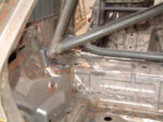 BMW Z3 Coupe International Multipoint T45 Roll Cage Kit fitted view