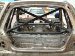BMW Z3 Coupe International Multipoint T45 Roll Cage Kit fitted view