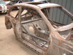 BMW Z3 Coupe International Multipoint T45 Roll Cage Kit fitted view
