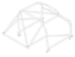 Custom Cages Chevrolet Camaro Cds Roll Cage fitted view