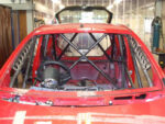 Custom Cages Citroen C1 Roll Cage fitted view