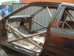 Citroen C1 International Multipoint T45 Roll Cage Kit fitted view