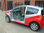 Citroen C2 International Multipoint T45 Roll Cage Kit fitted view