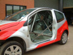 Citroen C2 International Multipoint T45 Roll Cage Kit fitted view