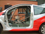 Citroen C2 International Multipoint T45 Roll Cage Kit fitted view