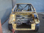 Citroen Saxo International Multipoint T45 Roll Cage Kit fitted view