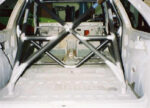 Custom Cages Citroen Zx Roll Cage fitted view