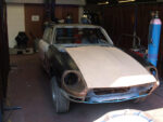 Custom Cages Datsun 240z Historic Roll Cage 2 fitted view