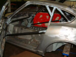 Custom Cages Datsun 240z Historic Roll Cage 2 fitted view