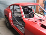 Custom Cages Datsun 260z Historic Roll Cage fitted view