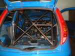 Fiat Punto International Multipoint T45 Roll Cage Kit fitted view