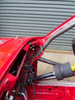 Ford Capri Mk2 Historic Roll Cage 2 fitted view