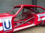 Ford Capri Mk2 Historic Roll Cage 2 fitted view
