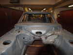 Ford Capri Mk3 Historic Roll Cage fitted view