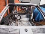 Ford Fiesta Mk2 Multipoint Roll Cage fitted view