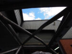 Ford Fiesta Mk2 Multipoint Roll Cage fitted view