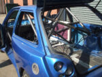 Ford Fiesta Mk3 Multipoint Roll Cage fitted view