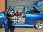 Ford Fiesta Mk3 Multipoint Roll Cage fitted view