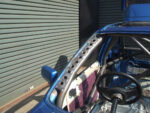 Ford Fiesta Mk3 Multipoint Roll Cage fitted view