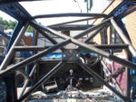 Ford Fiesta Mk3 Multipoint Roll Cage fitted view
