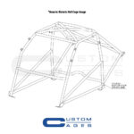 Hillman Stiletto Imp Historic T45 Roll Cage Kit fitted view